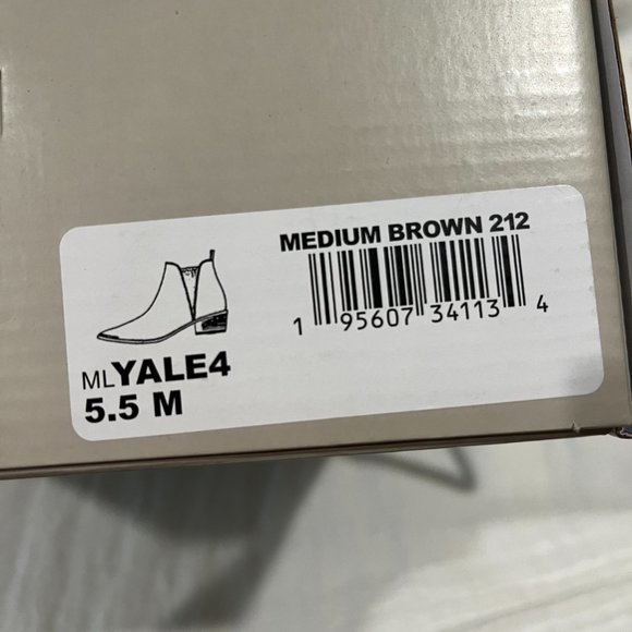 Marc Fischer LTD Chelsea Snakeskin Boot Size 5.5 - Picture 7 of 8